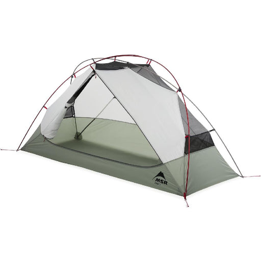 MSR Elixir 1 Tent Green V2 door open