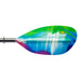 Aqua-Bound Whiskey, Fibre Glass, 2-Piece Straight Shaft Kayak Paddle northern lights