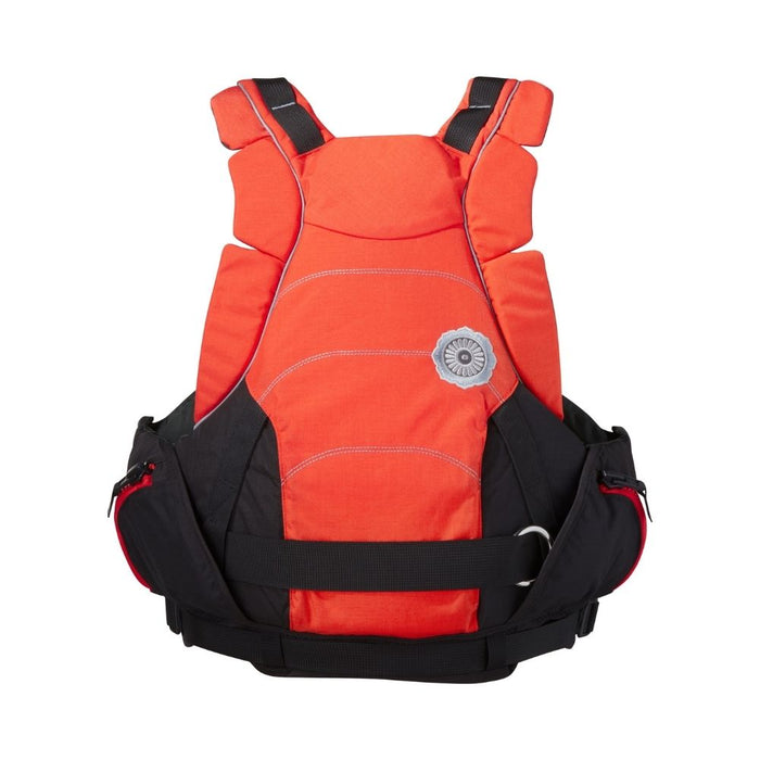 Astral Greenjacket Whitewater Buoyancy Aid Fire Orange Back