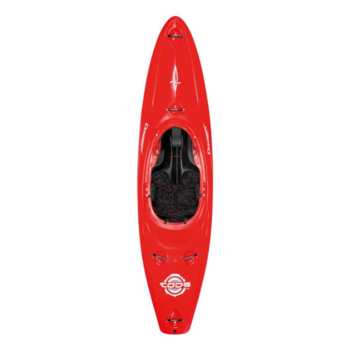Dagger Code Action+ Whitewater Kayak red top view