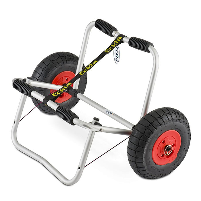 Eckla Canyon 260 Large Canoe/Kayak Cart, with support stand back side