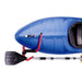 Eckla Kayak Wall Storage Rack in action with Kayak