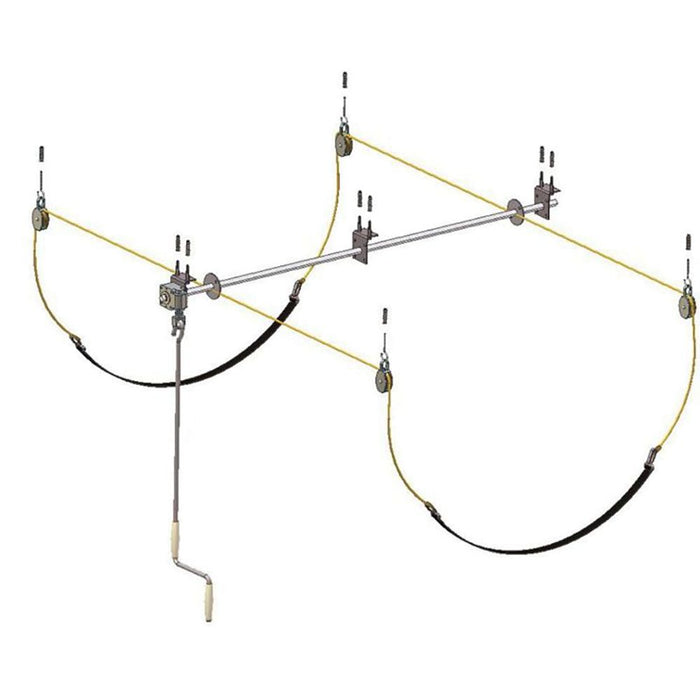 Eckla Canoe, Kayak Ceiling/Roof Storage Lift System