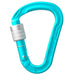 Edelrid HMS Strike II Screwgate Carabiner icemint blue