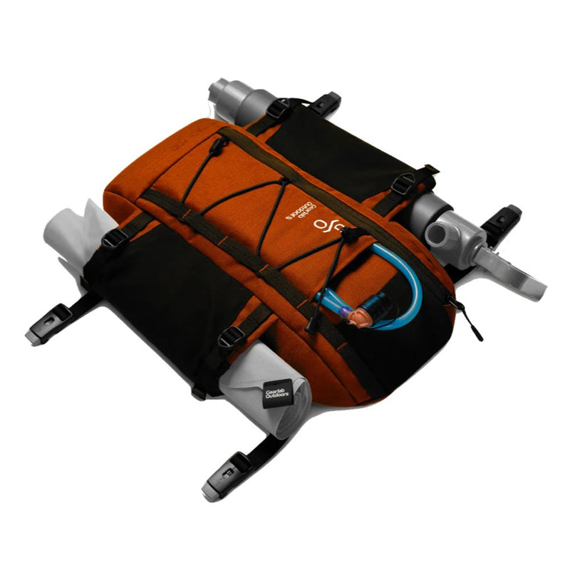 Gearlab Outdoors Deck Pod 2 Deck Bag lava