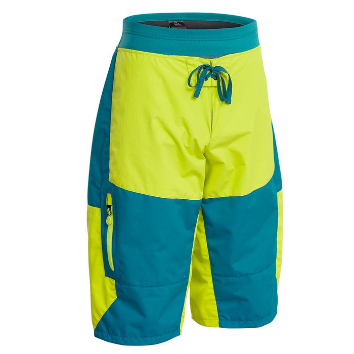 Palm Horizon Kayaking Shorts teal & citrus