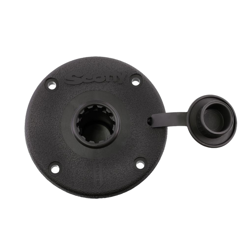 Scotty No. 344 Round Flush Deck Mount