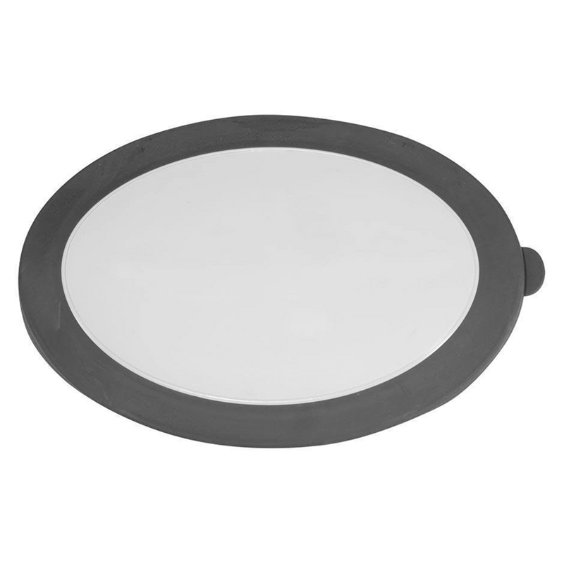 Universal Domed Hatch Replacment Cover, 12" Oval