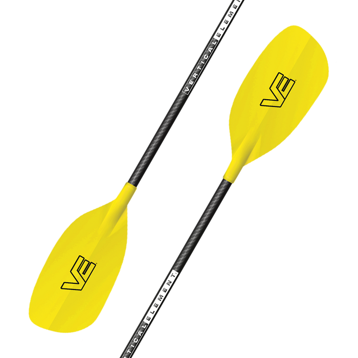 VE Pro Glass Kayak Paddle, Straight Carbon Shaft